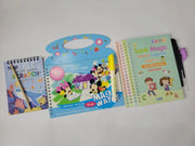 Kids Learning Activity Book Bundle – Magic Sank, Water & Scratch Books NHN Learning